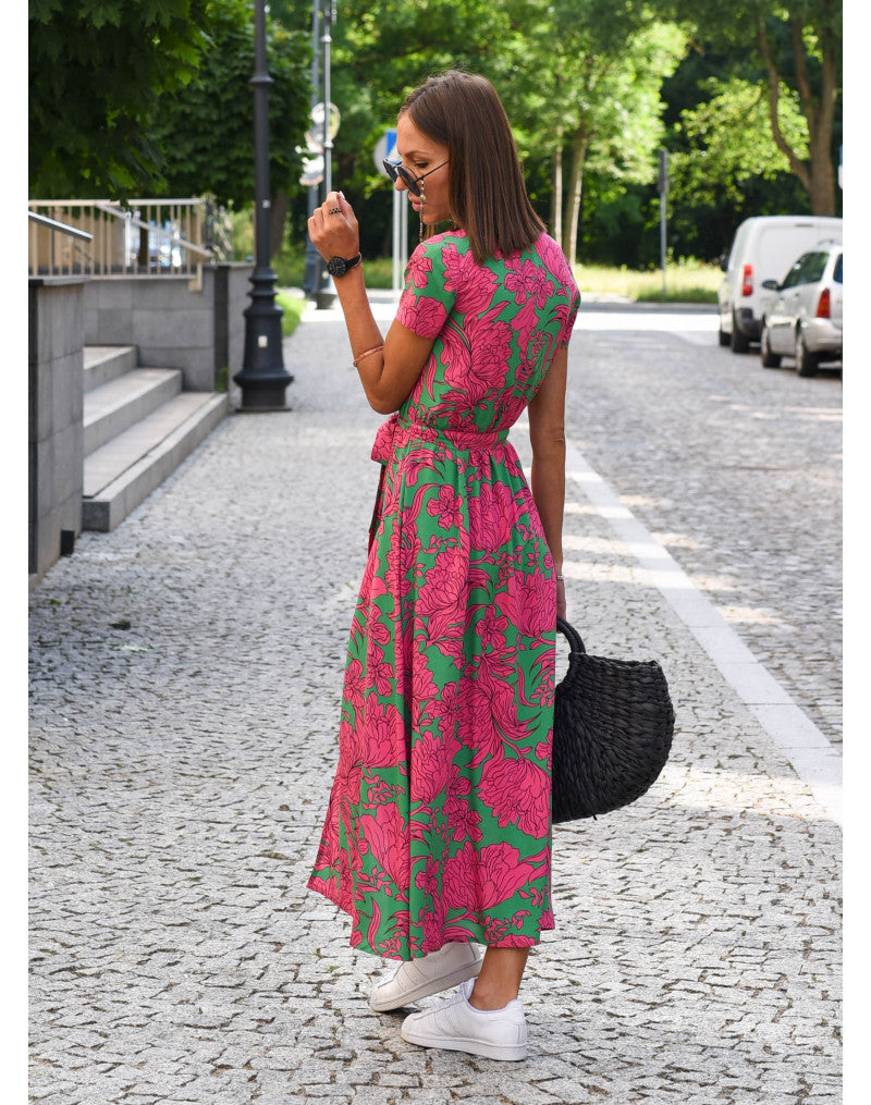 Kelly™ | Wikkeljurk met zomerse flair