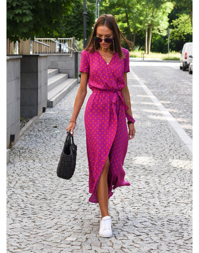 Kelly™ | Wikkeljurk met zomerse flair