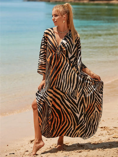 Tessa - Kaftan Strandjurk Badpak