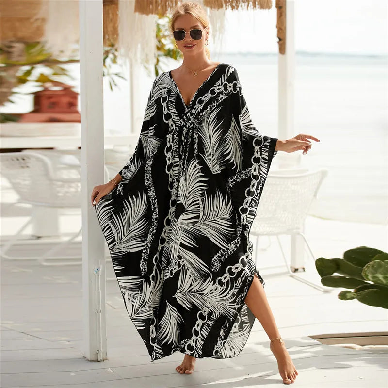 Tessa - Kaftan Strandjurk Badpak