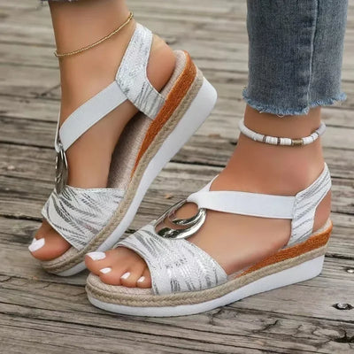 Bella - Geprinte orthopedische sandalen