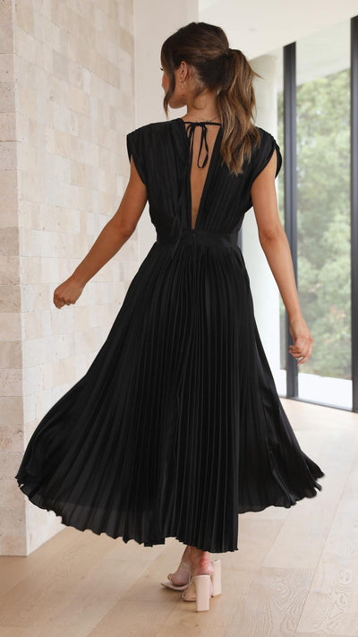 Alexis - Elegante Plisseekleed