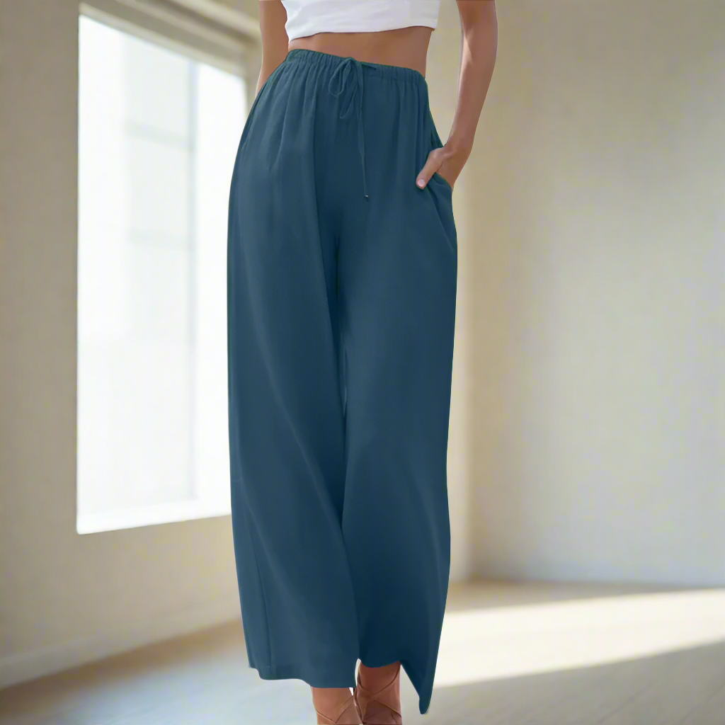 Zoe™ - Elegante Katoenen Broek