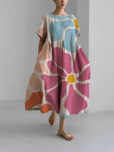 Skye™ | Boho Bloemenjurk