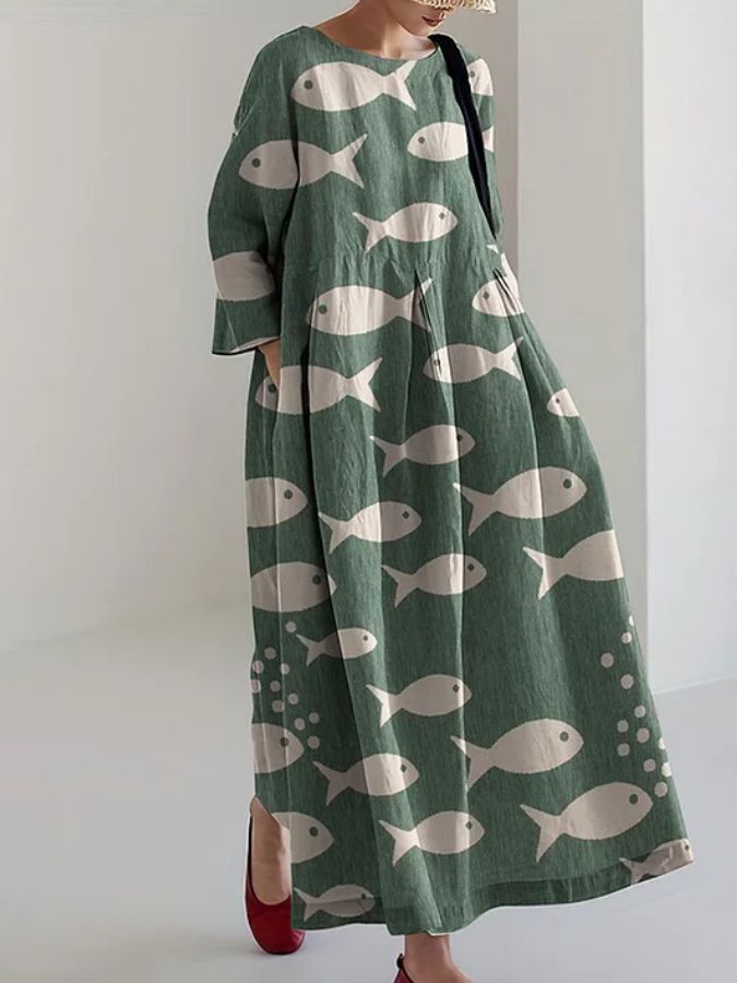 JULIA - CHIQUE ZWARTE MIDI-JURK