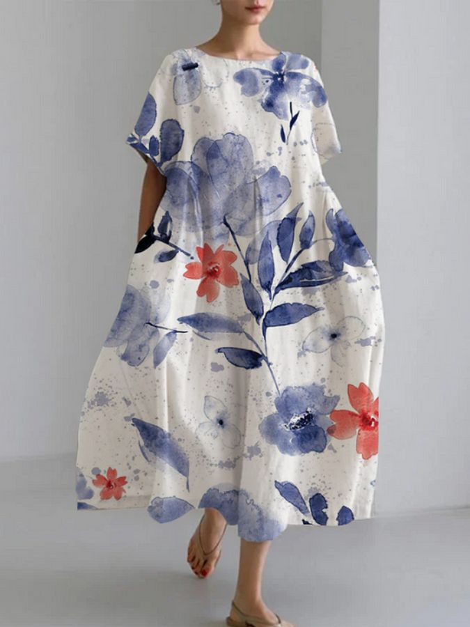CLARA - CHIC JURK MET BLOEMENPATROON