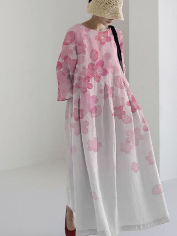LENA - ELEGANTE STREEPJESJURK