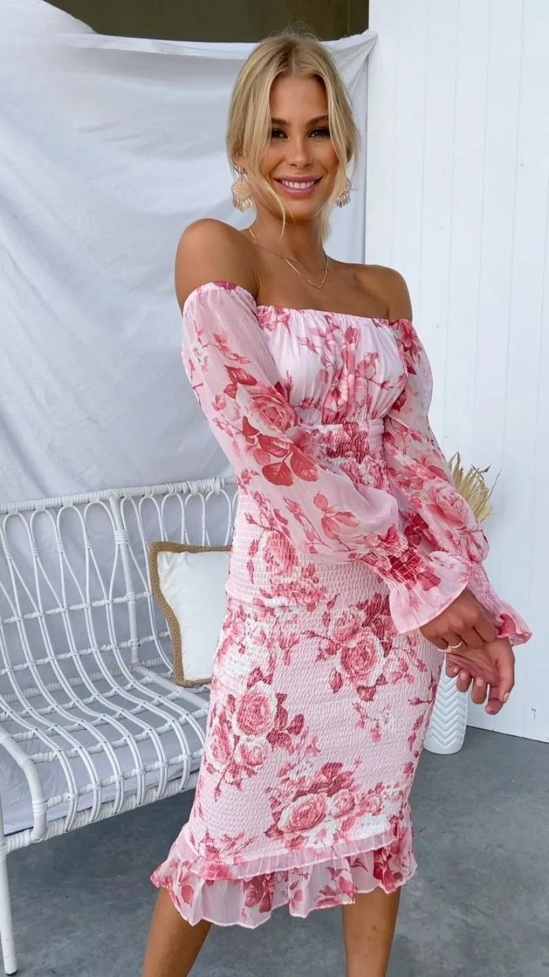 Dahlia - Midi-jurk