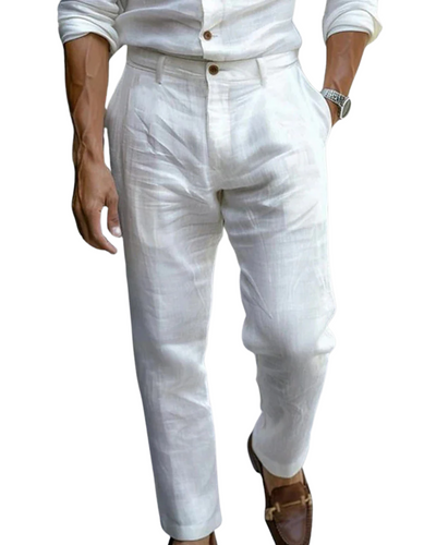 Saint - Tropez Chic Linnen Broek