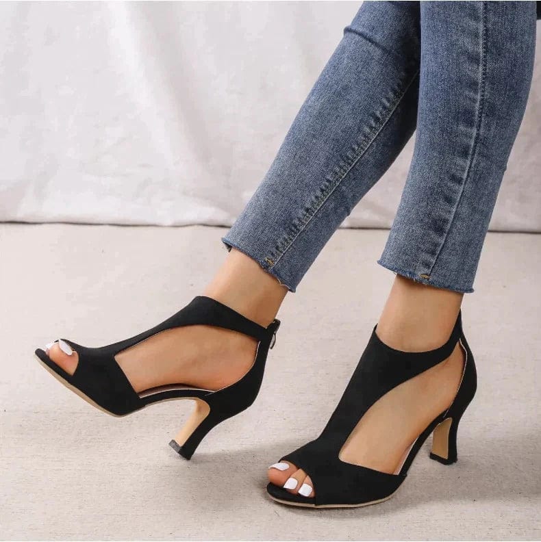 Amerra - Stiletto Sandalen met Rits