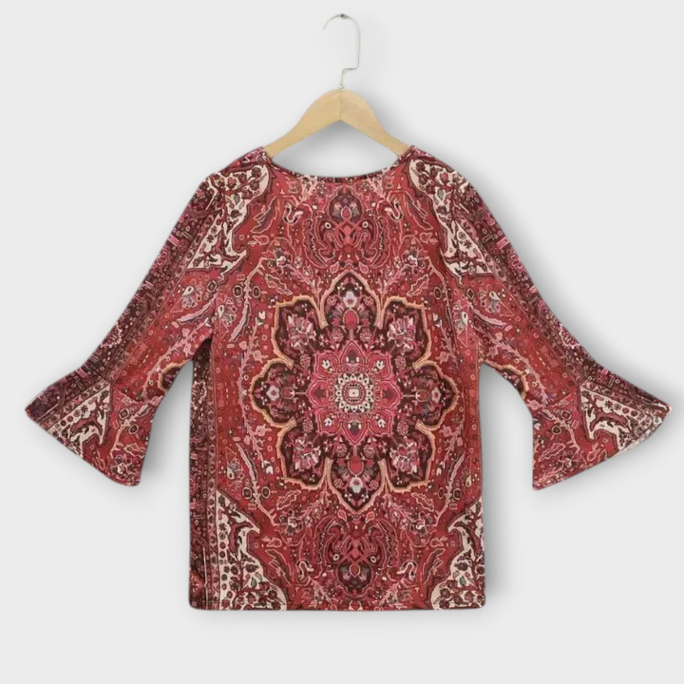Amelia™ Blouse met Vintage Print