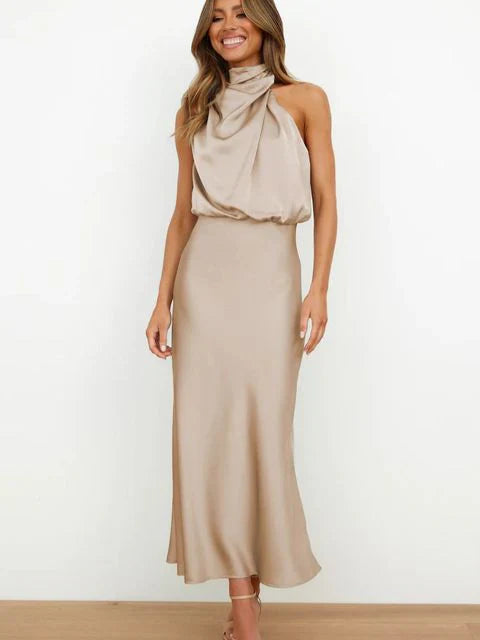 Benthe - Off-Shoulder Midi-Jurk