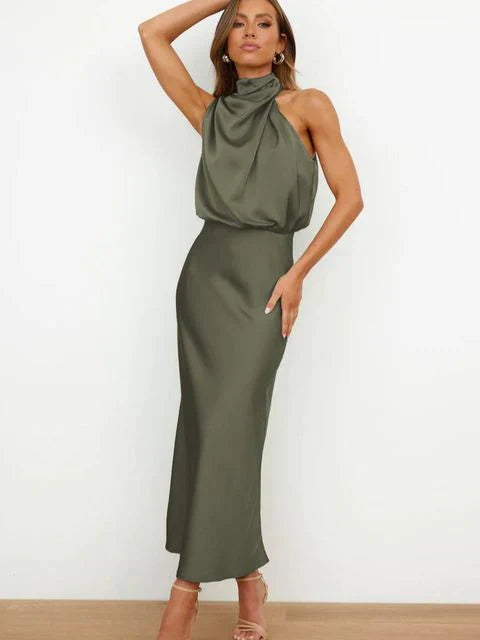Benthe - Off-Shoulder Midi-Jurk