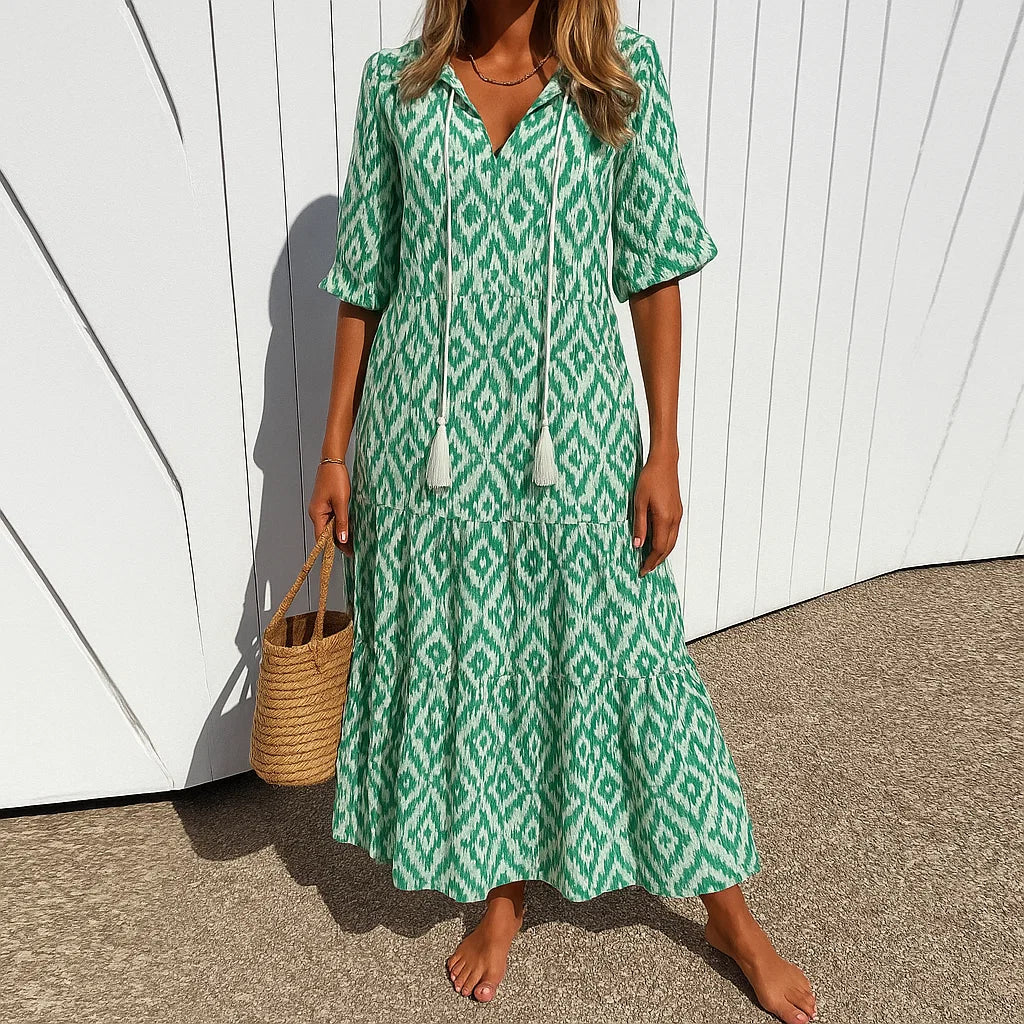 Sarah Boho Buikbedekkende Jurk