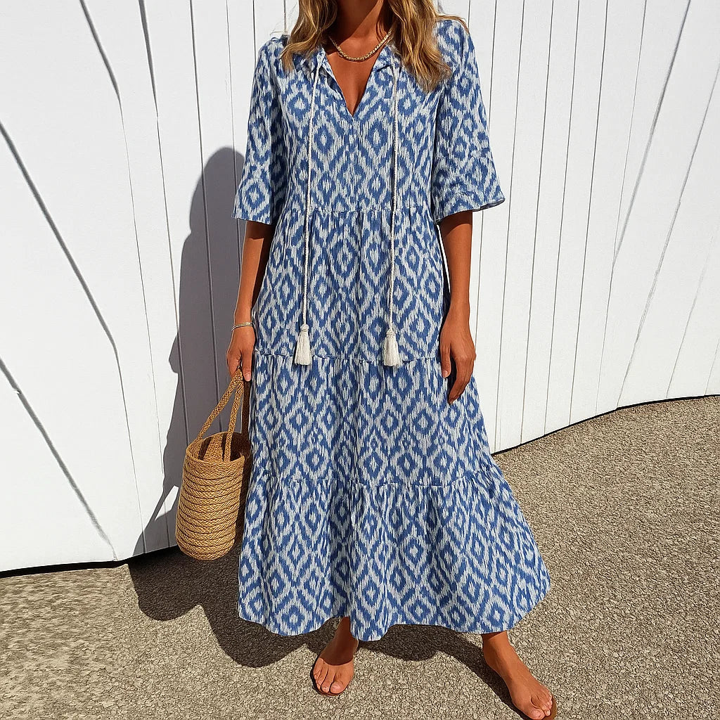 Sarah Boho Buikbedekkende Jurk