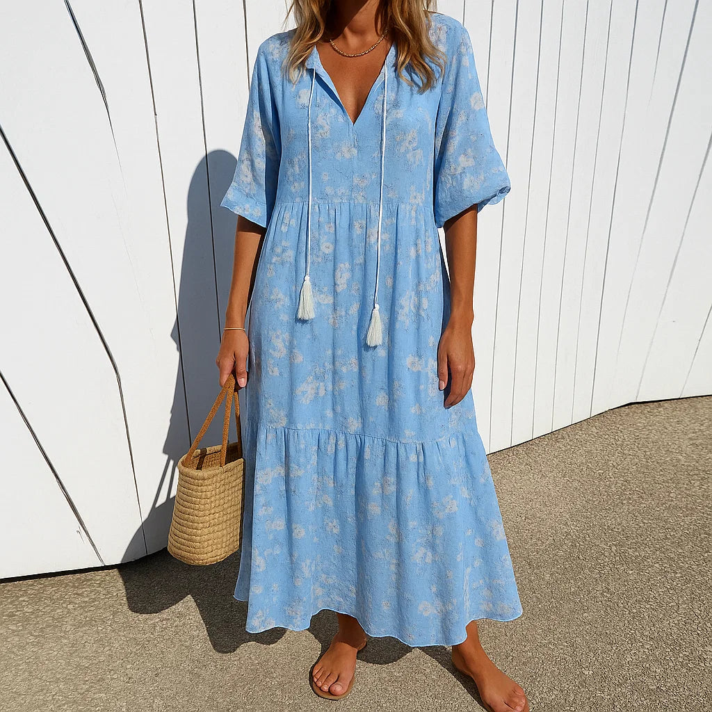 Sarah Boho Buikbedekkende Jurk