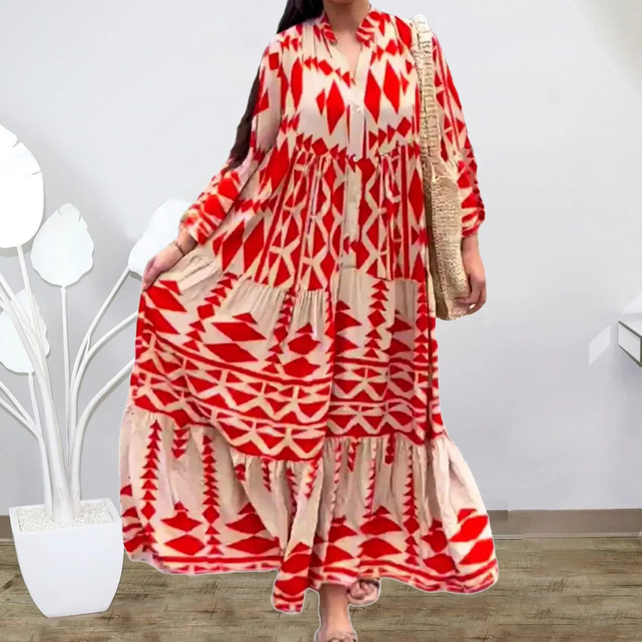 Sienna - Elegante casual overhemdjurk