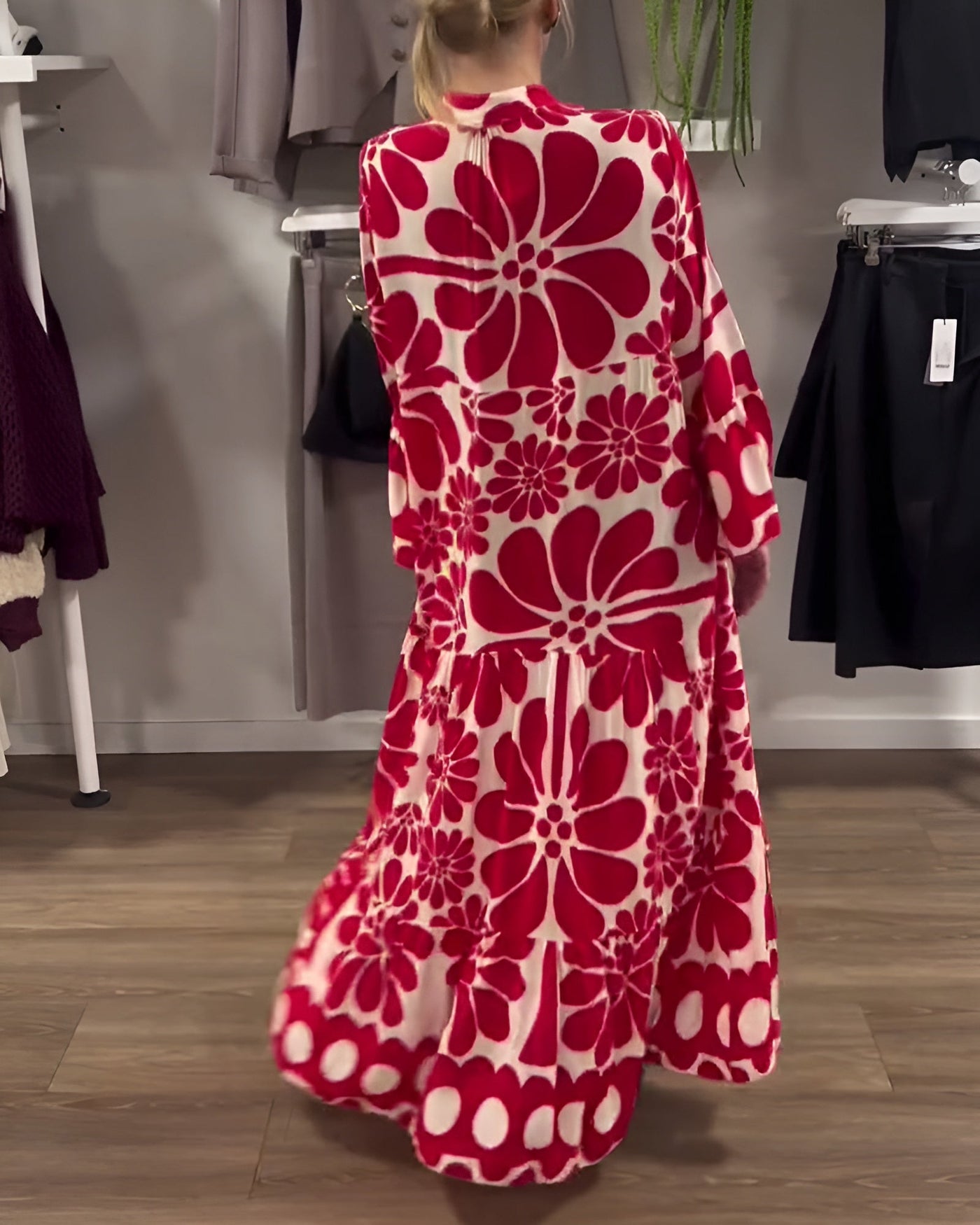 Marielle | Elegante Maxi Jurk met Print