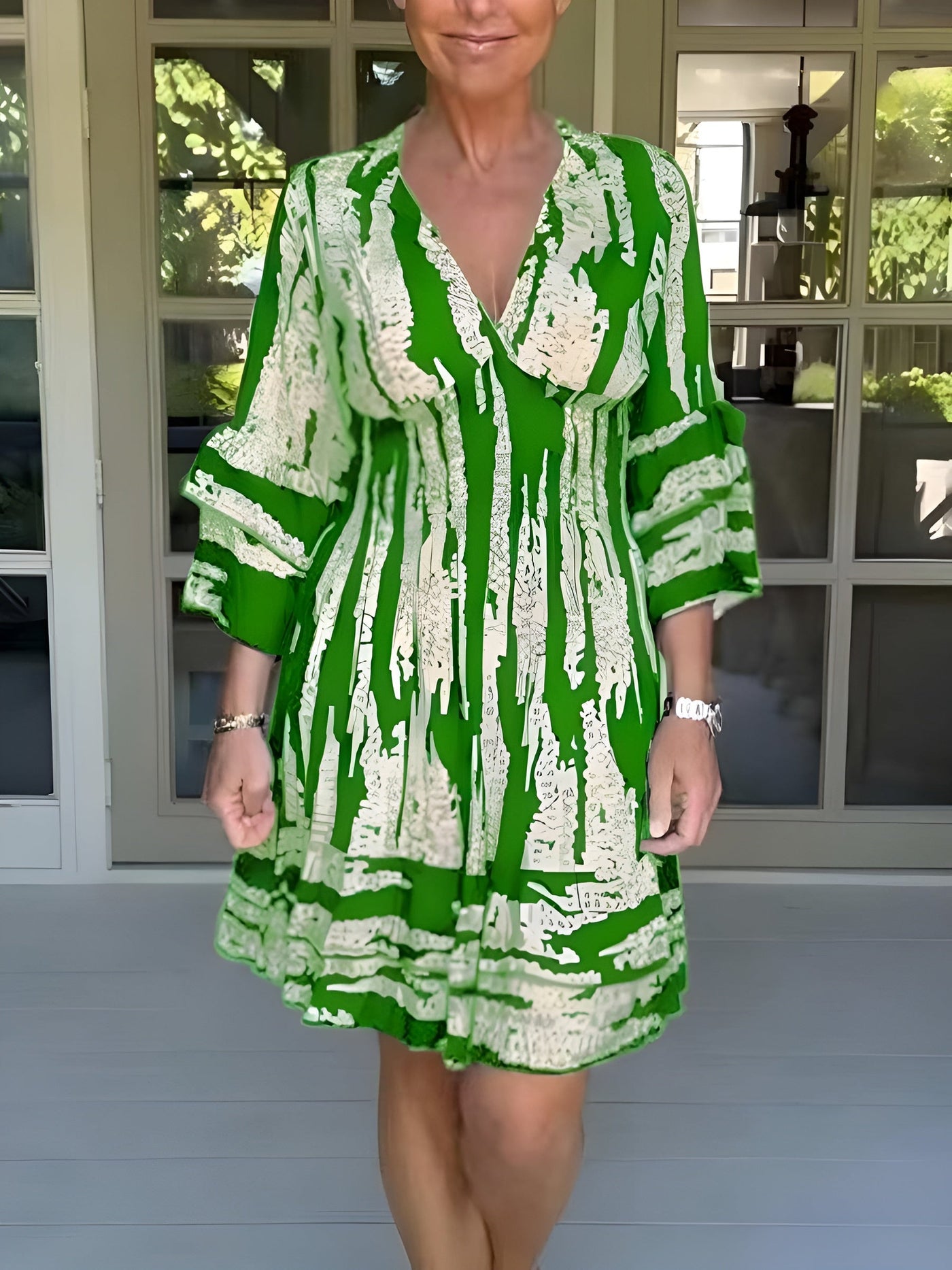 Beatrice | Vloeiende en elegante zomerjurk