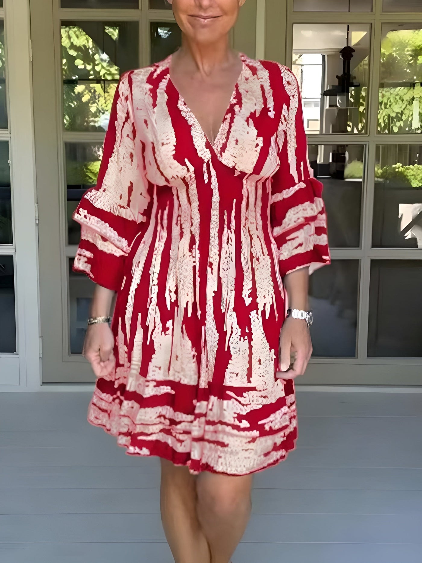 Beatrice | Vloeiende en elegante zomerjurk