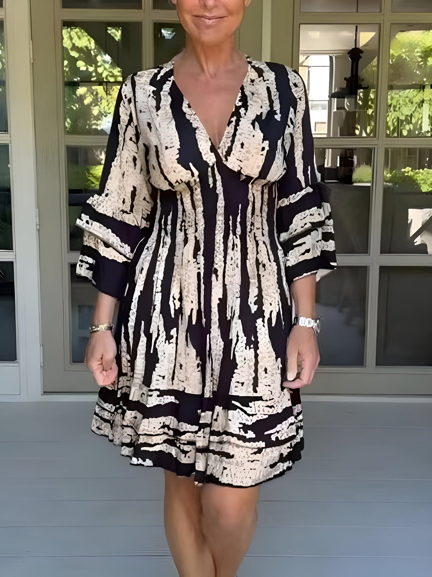 Beatrice | Vloeiende en elegante zomerjurk
