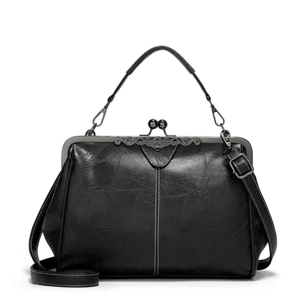 Mila | Vintage-Handtas met Klepsluiting