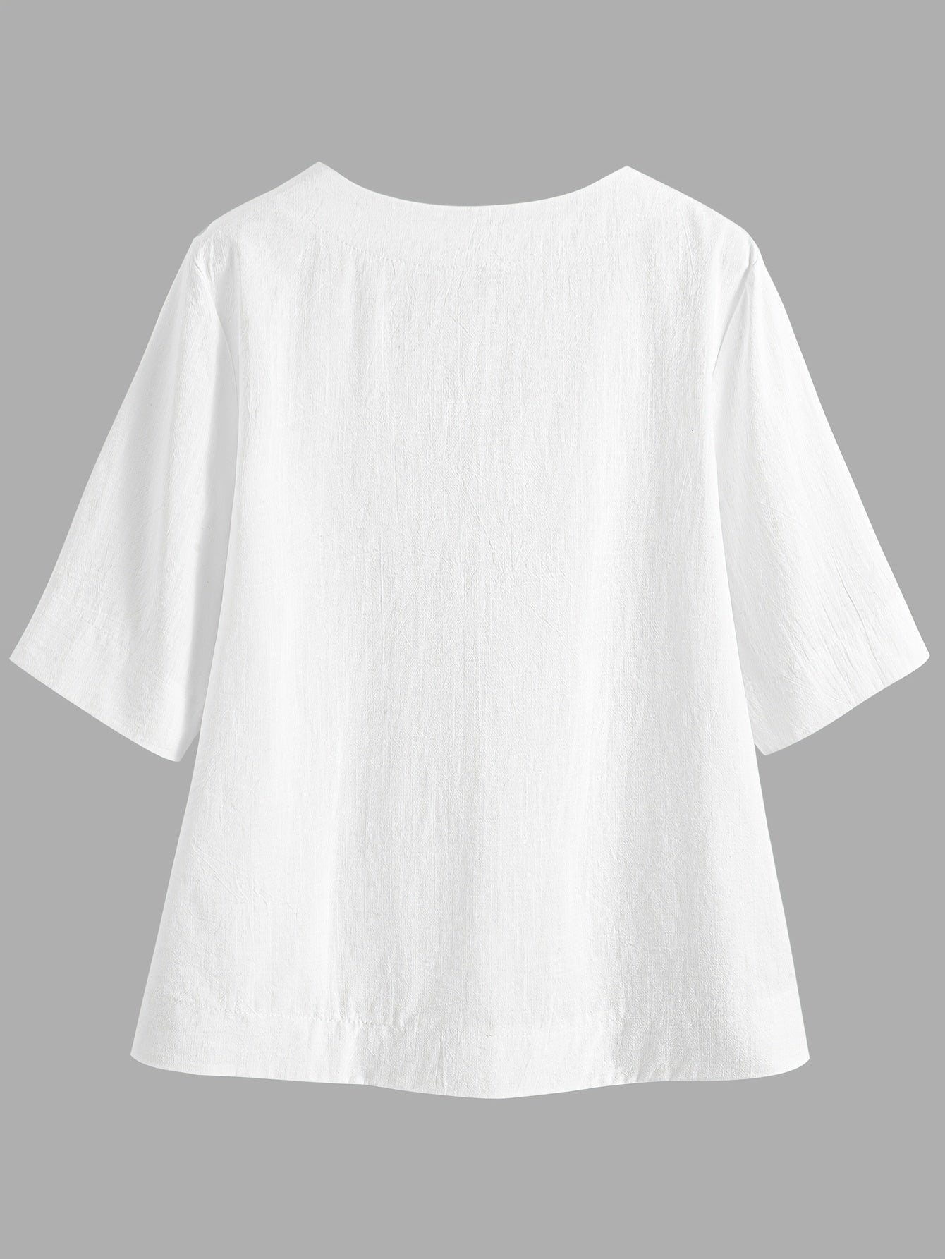 YARA | COMFORTABELE LOSSE BLOUSE MET BUIKBEDDEKKING