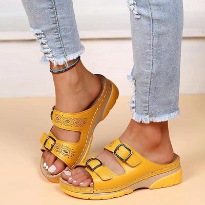 Silly - Orthopedische wedge sandalen
