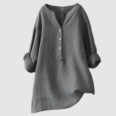 Maaike - Linnen Blouse