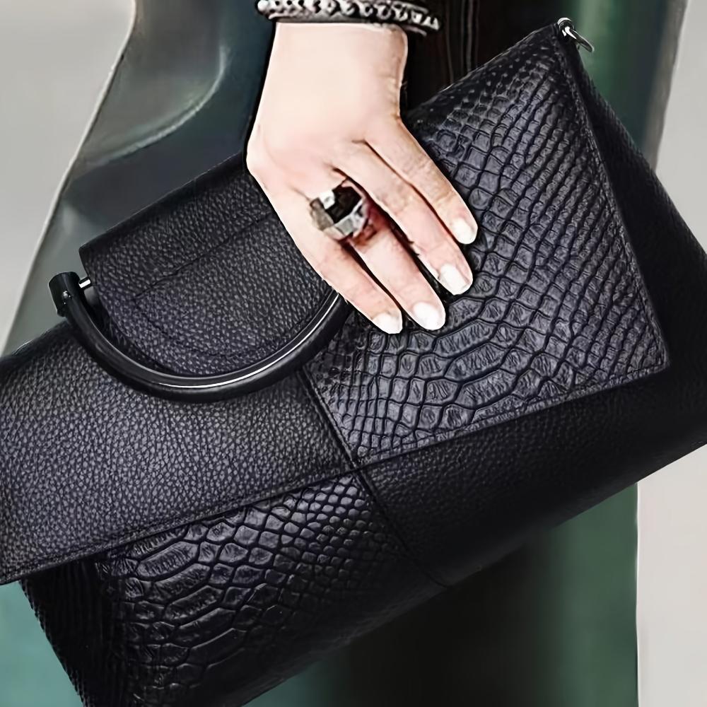 Celeste | Luxe Handtas met Krokodilpatroon