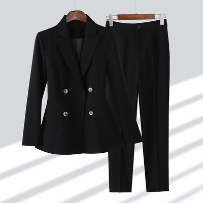 Vivienne - Gestructureerde Blazer Set