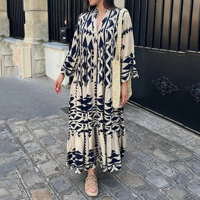 Sienna - Elegante casual overhemdjurk