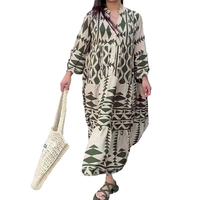 Sienna - Elegante casual overhemdjurk
