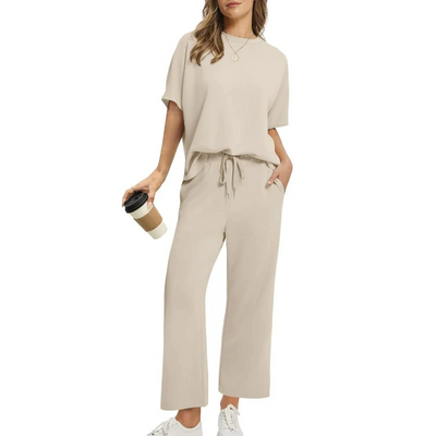 Anna - Dames casual set van top en broek