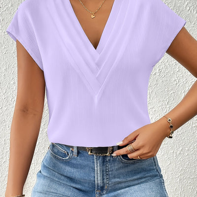 Sara - Dames Elegante V-Hals Blouse