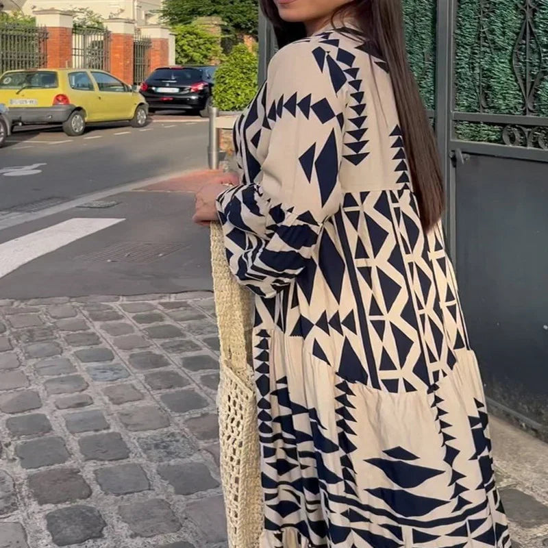 Sienna - Elegante casual overhemdjurk
