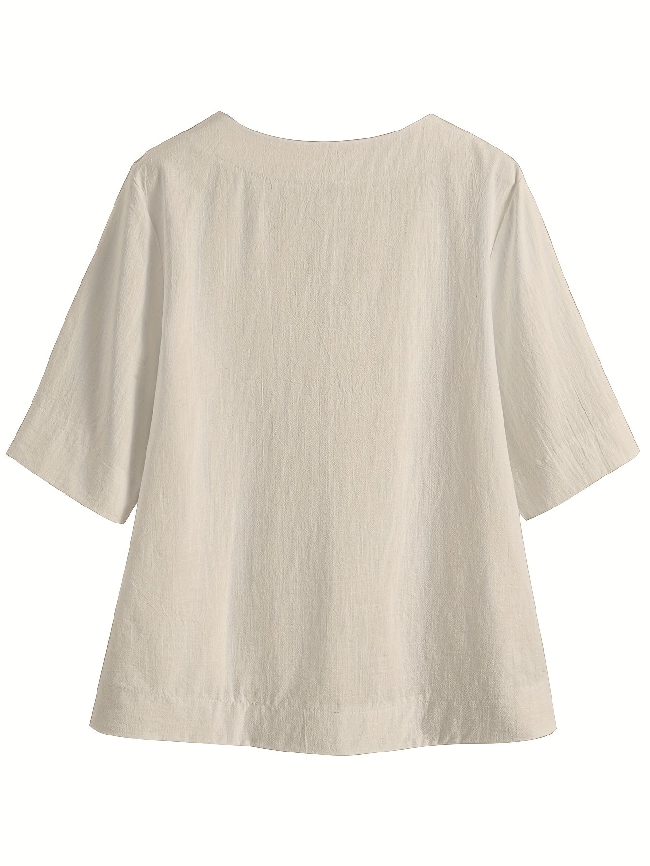 YARA | COMFORTABELE LOSSE BLOUSE MET BUIKBEDDEKKING