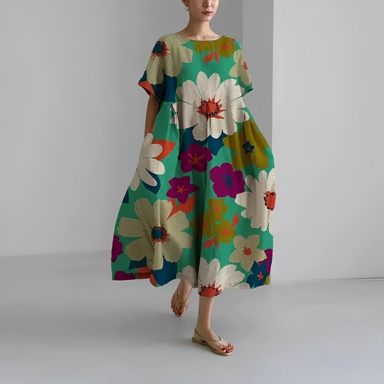 Skye™ | Boho Bloemenjurk