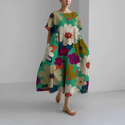 Skye™ | Boho Bloemenjurk