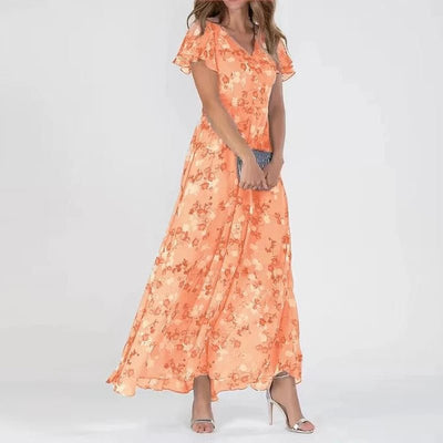 Sophie - Levendige Maxi Jurk