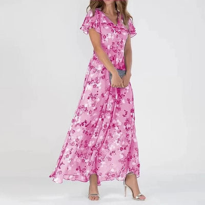 Sophie - Levendige Maxi Jurk