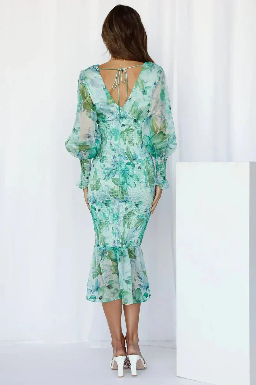 Miley - Jurk met Bloemenpatroon