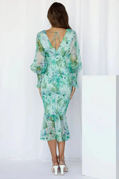 Miley - Jurk met Bloemenpatroon