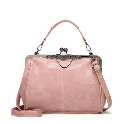 Mila | Vintage-Handtas met Klepsluiting