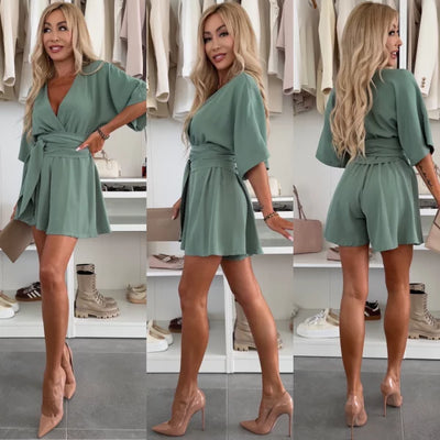 Eva™ | Elegante Taillierte Jumpsuit