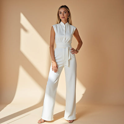 Greta™ | Elegante Jumpsuit met Ceintuur