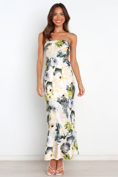 Jayne - Bloemen Maxi Jurk