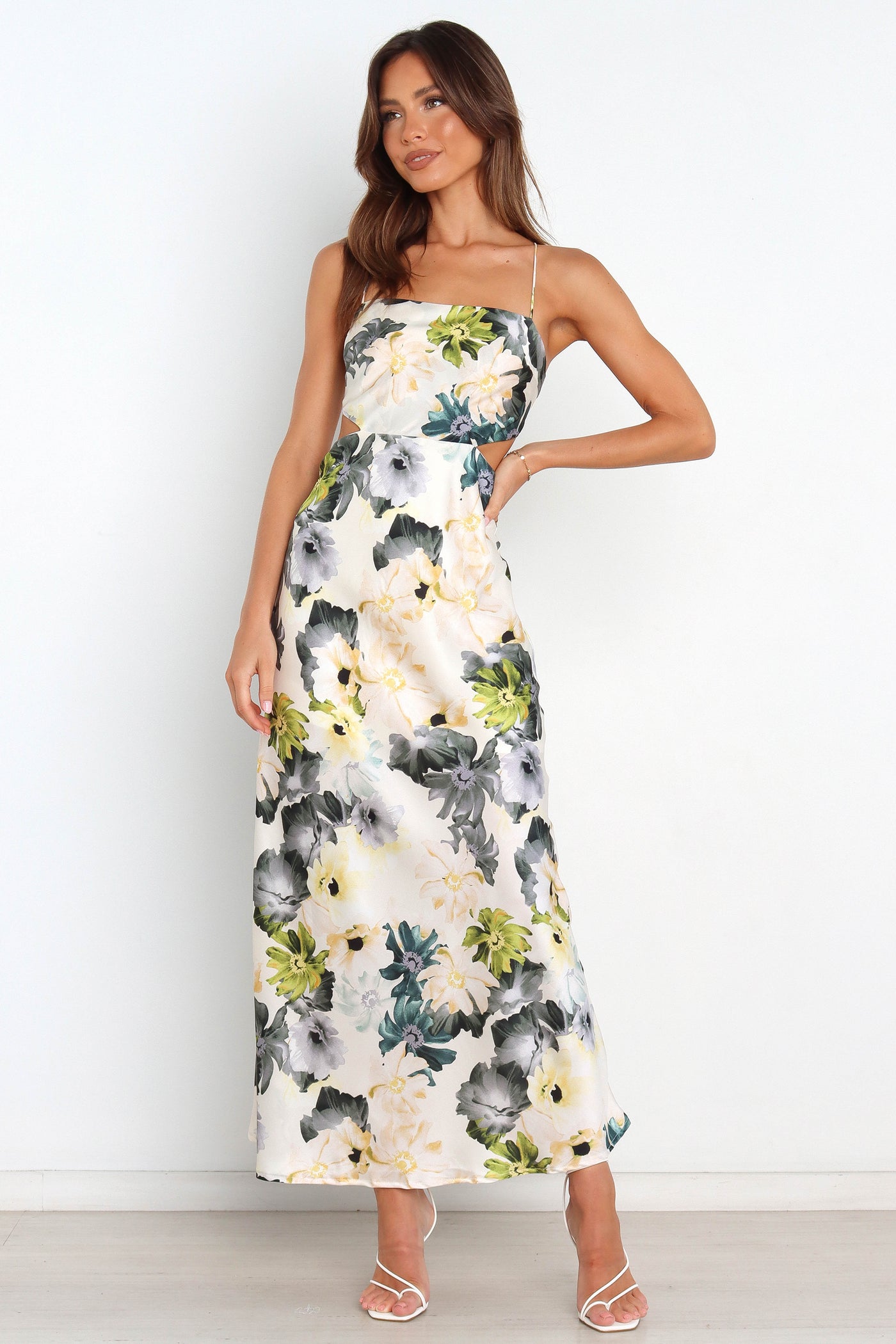 Jayne - Bloemen Maxi Jurk