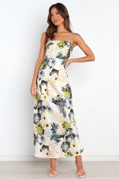Jayne - Bloemen Maxi Jurk