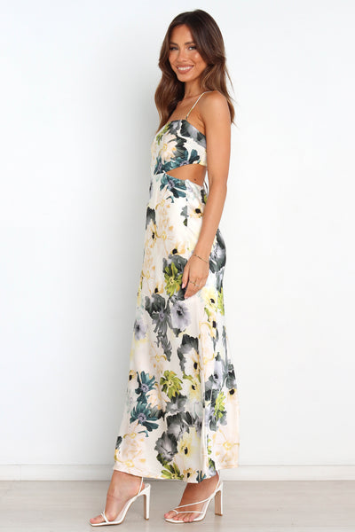 Jayne - Bloemen Maxi Jurk